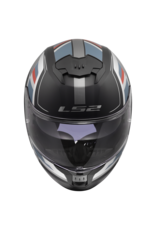 LS2 LS2 FF808 Stream II Vintage Matt zwart / blauw