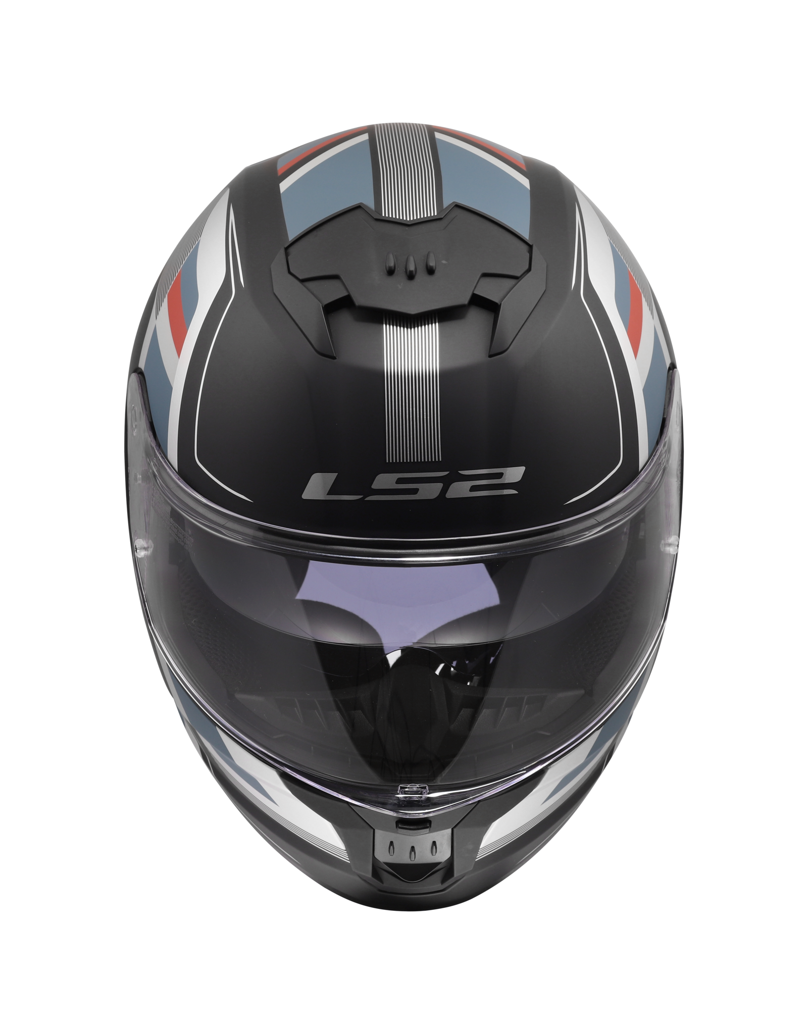 LS2 LS2 FF808 Stream II Vintage matt black / Blue