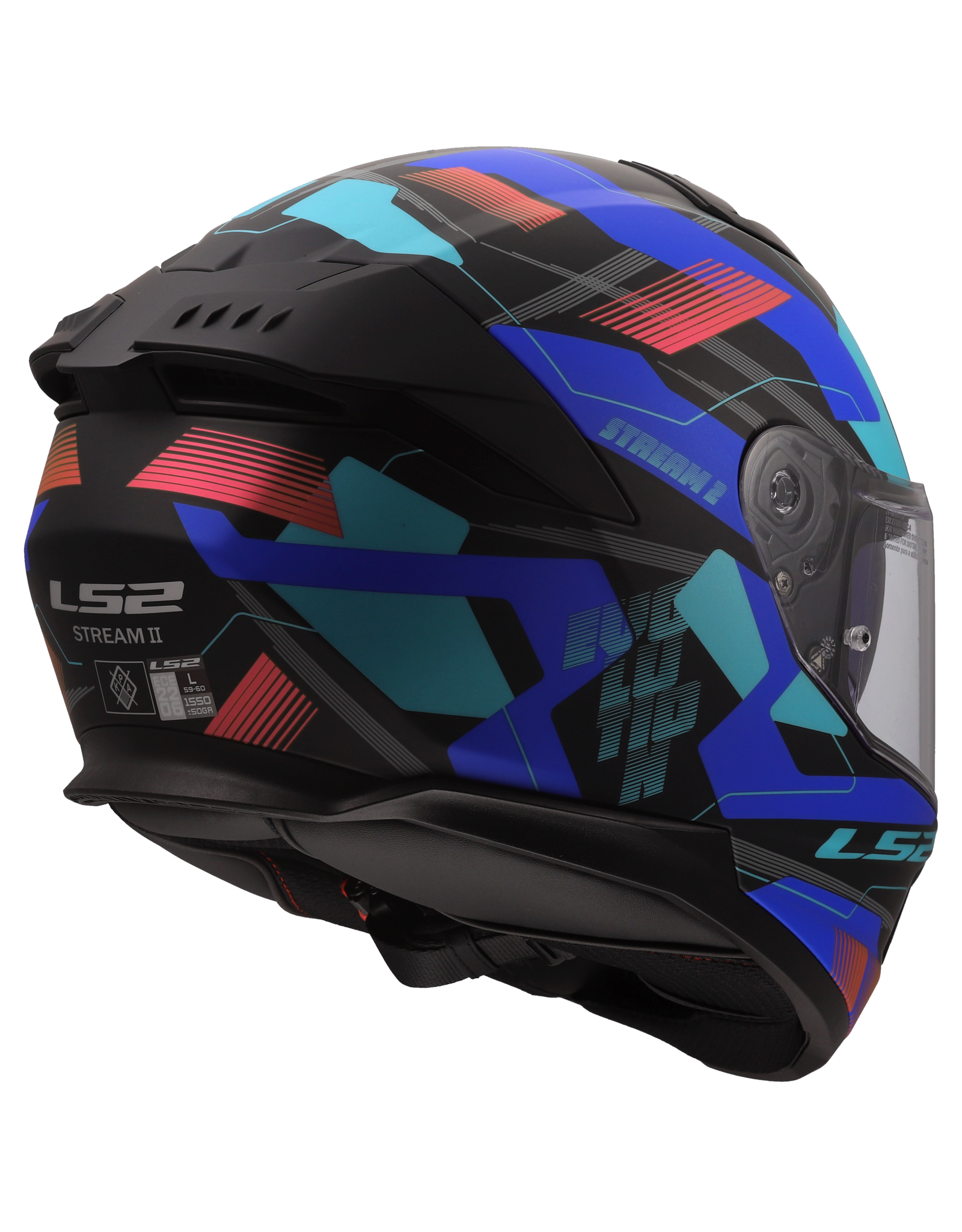 LS2 LS2 FF808 Stream II Mika Black / Blue