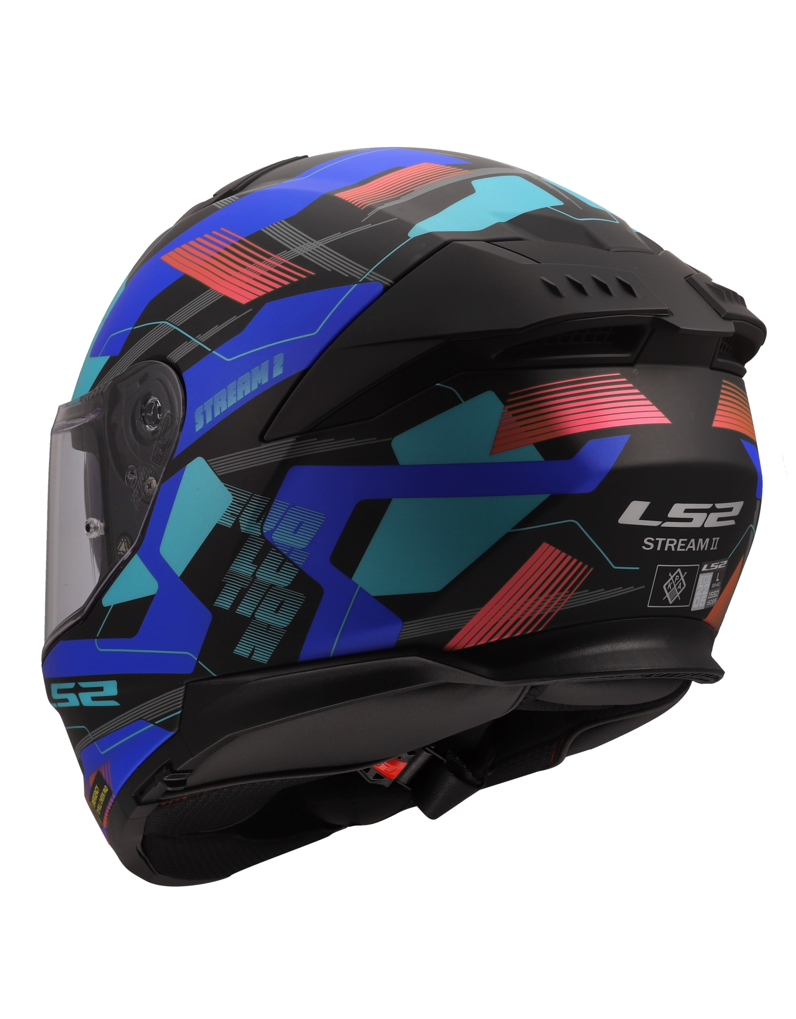 LS2 LS2 FF808 Stream II Mika Black / Blue