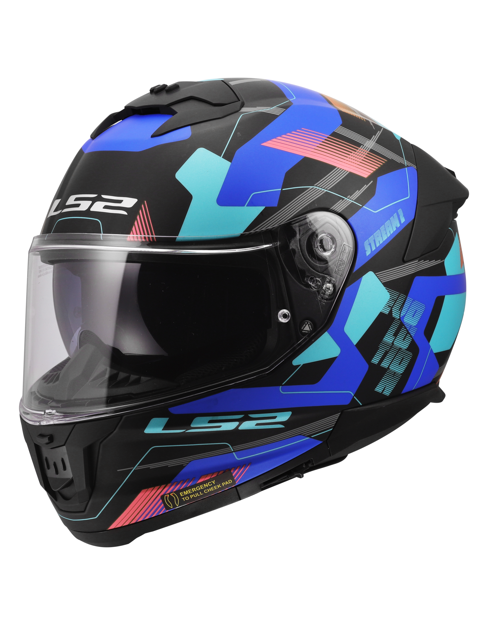 LS2 LS2 FF808 Stream II Mika Black / Blue