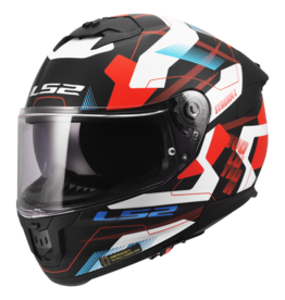 LS2 LS2 FF808 Stream II Mika White / Blue / Red