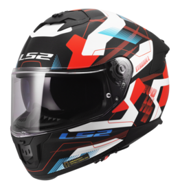 LS2 LS2 FF808 Stream II Mika Wit / Blauw / Rood