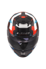 LS2 LS2 FF808 Stream II Mika Wit / Blauw / Rood