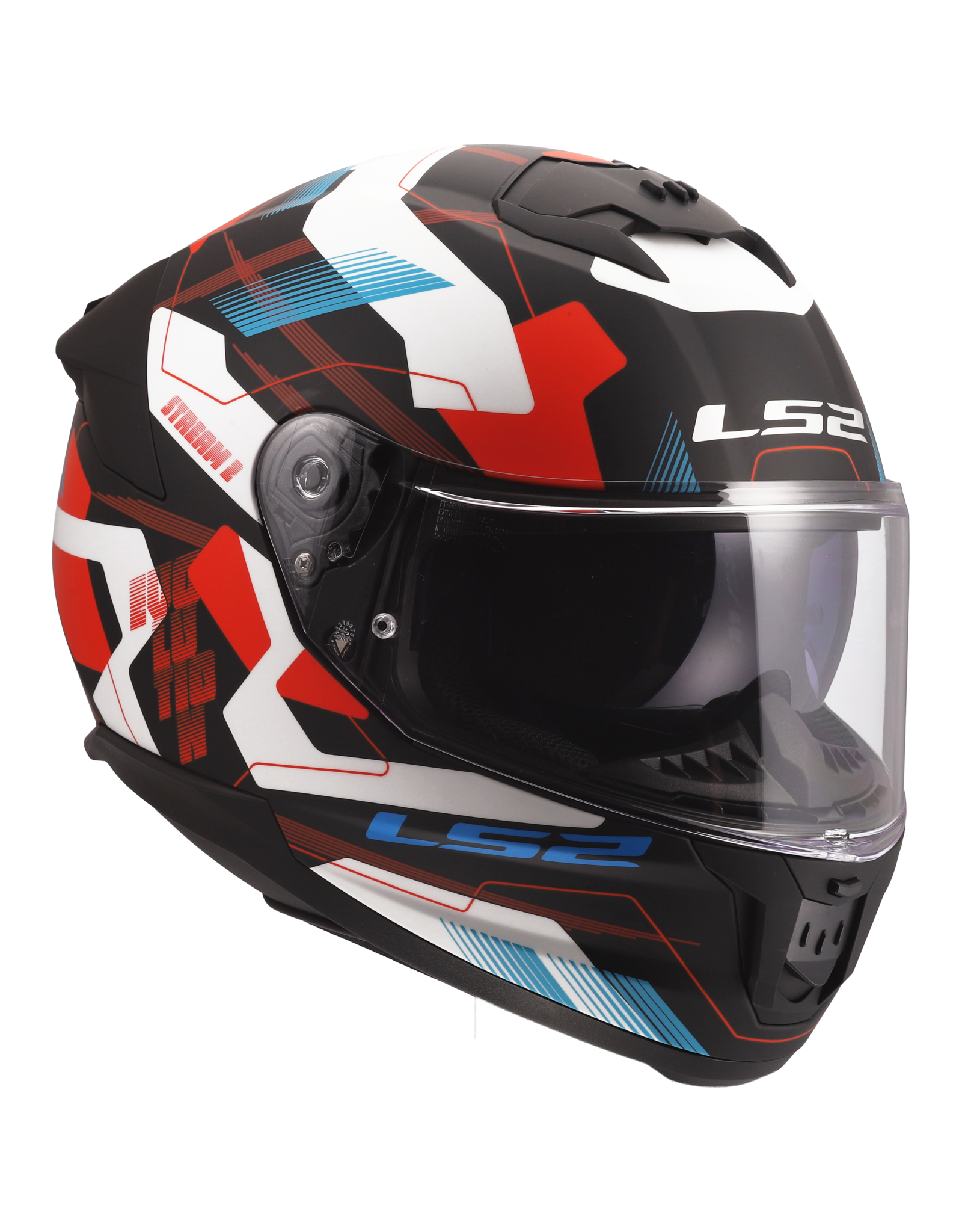LS2 LS2 FF808 Stream II Mika White / Blue / Red