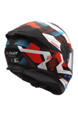 LS2 LS2 FF808 Stream II Mika Wit / Blauw / Rood
