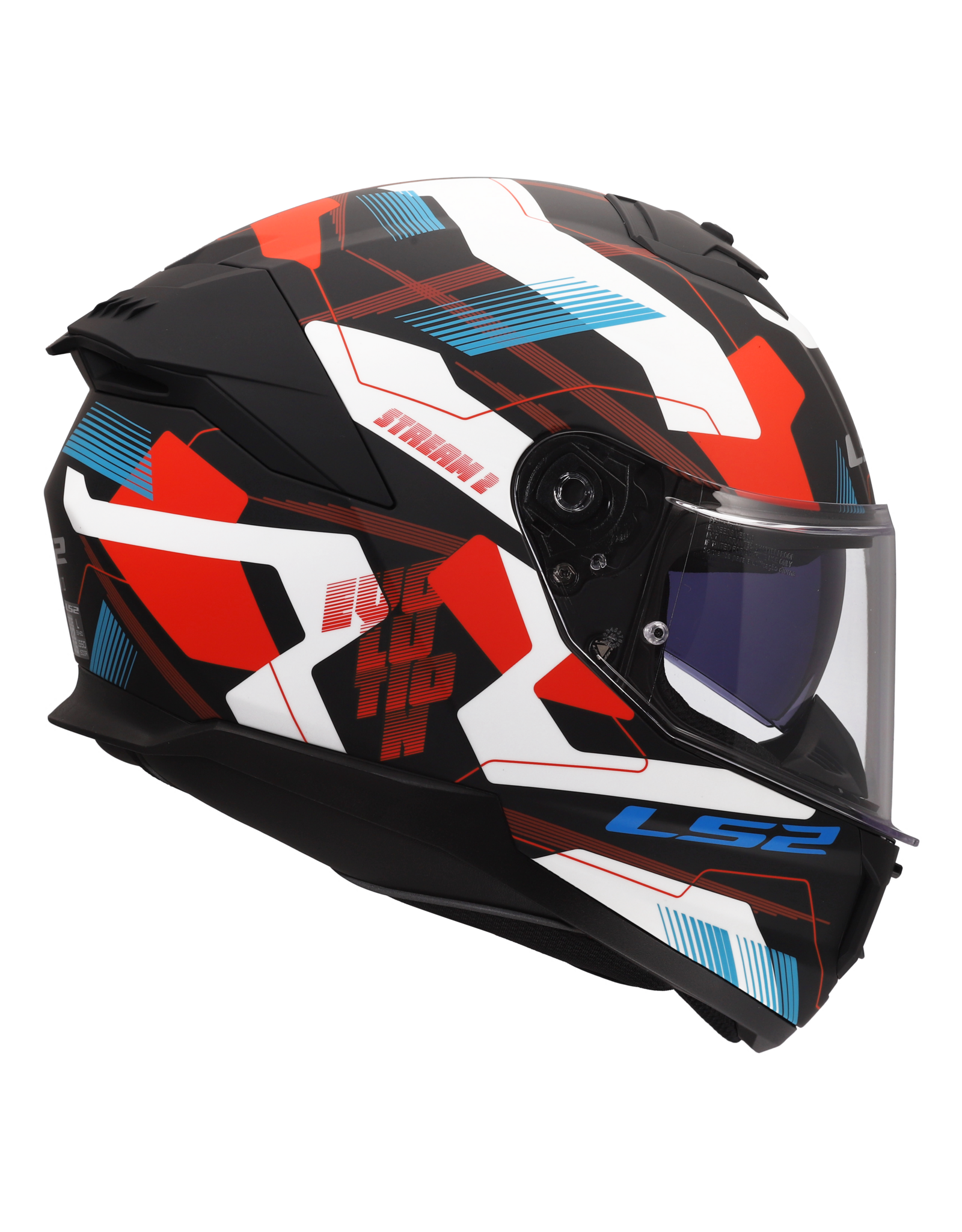 LS2 LS2 FF808 Stream II Mika Wit / Blauw / Rood