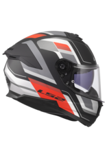 LS2 LS2 FF808 Stream II Vintage Matt zwart / rood