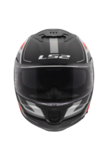 LS2 LS2 FF808 Stream II Vintage matt black / Red