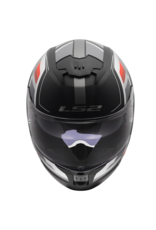 LS2 LS2 FF808 Stream II Vintage matt black / Red