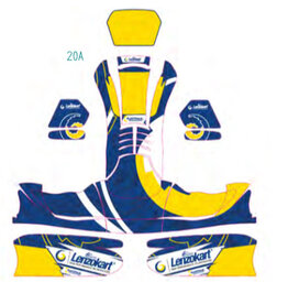 LenzoKart LenzoKart KG 507 / 509 Stickerset