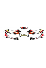Kali Kart Stickerkit KG 509 front spoiler