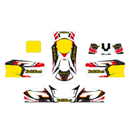 Kali Kart Stickerset KG MK20 / MK27 MINI