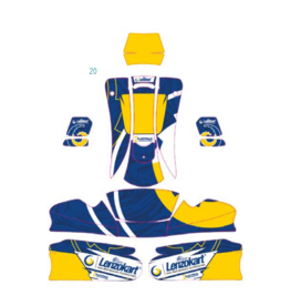 LenzoKart Lenzokart mini MK20 / MK27 sticker kit