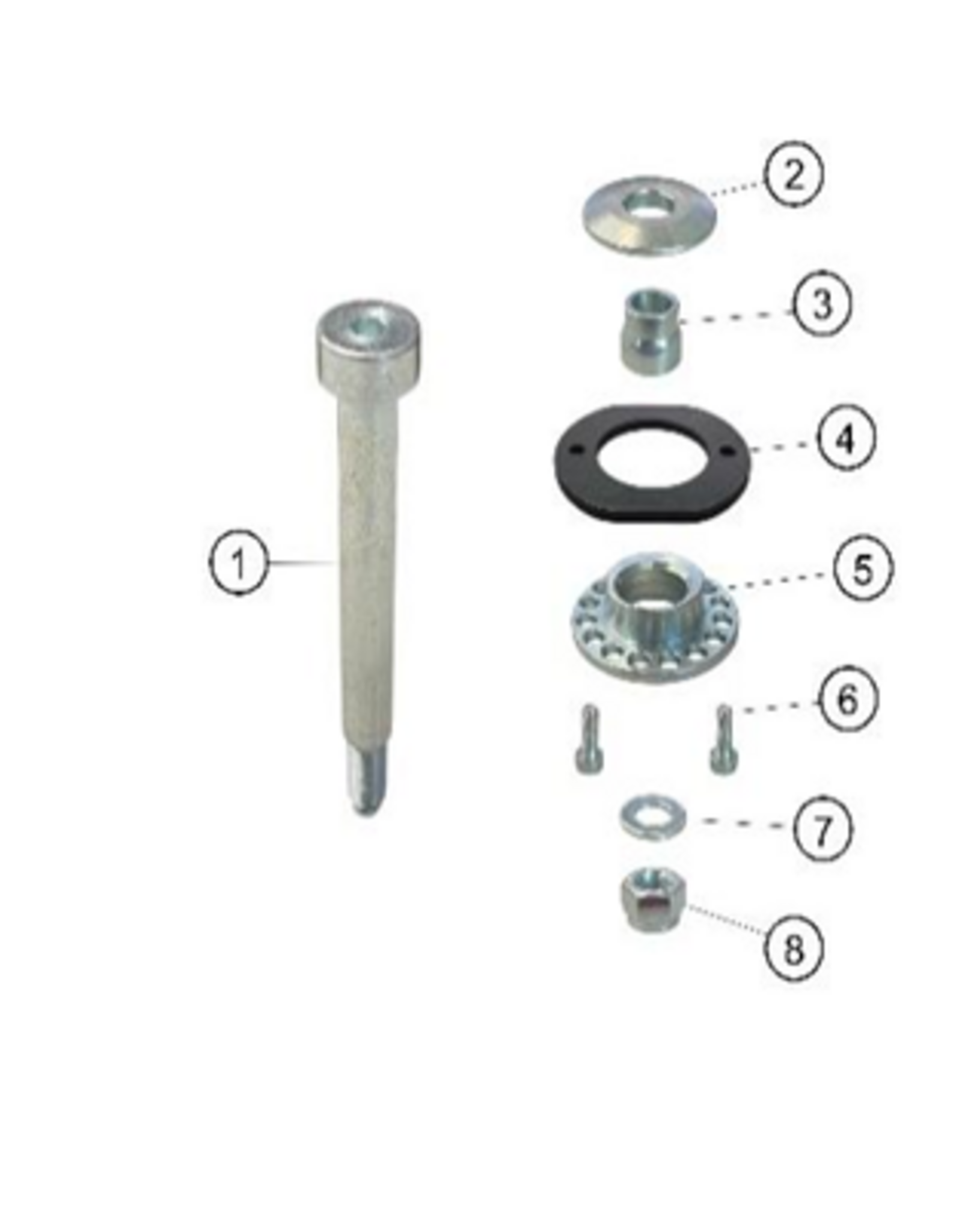 IPK IPK Stub axle excentric bush for in Dark Edition