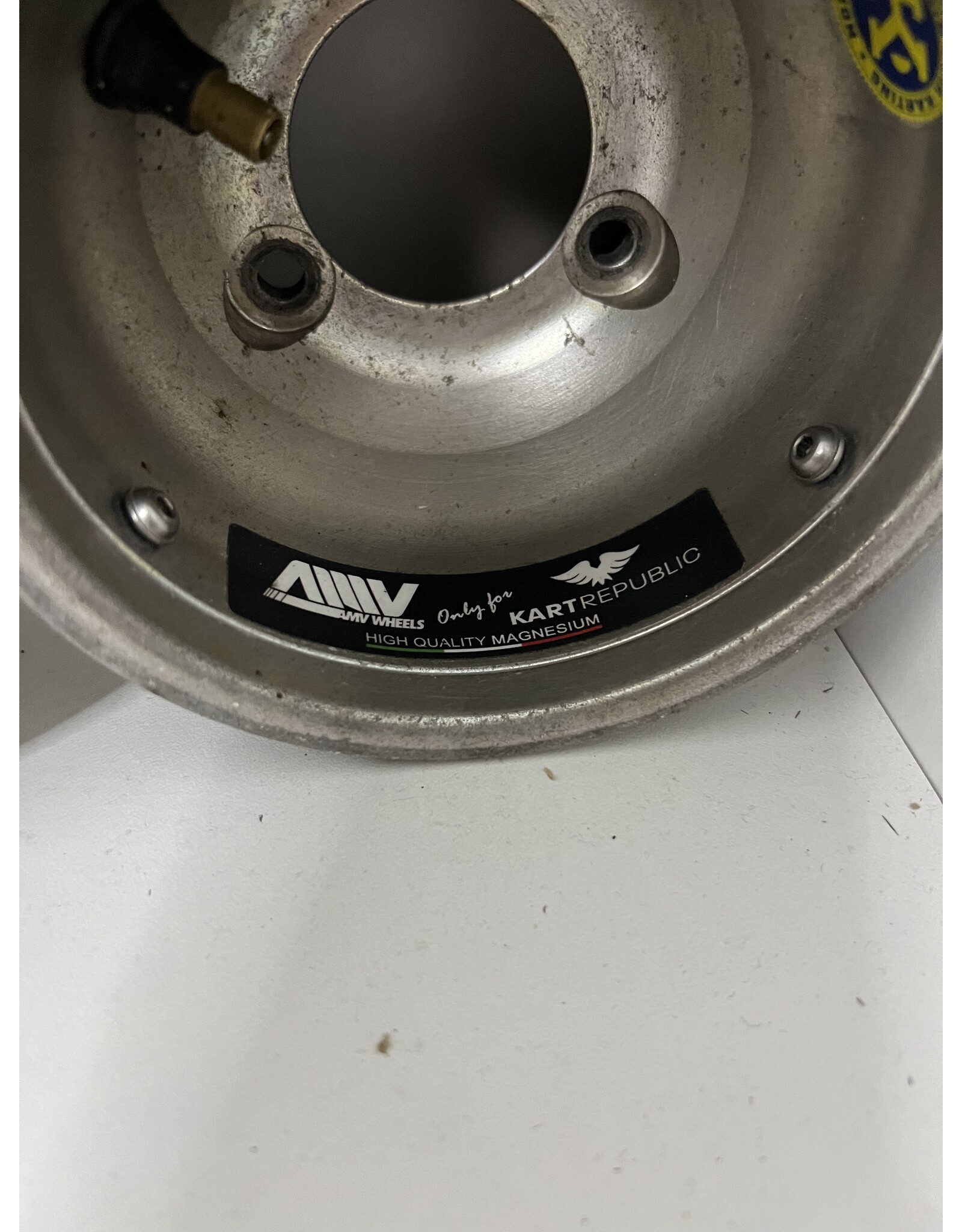 Gebruikt Kart Republic magnesium voorvelgen set 132MM / Steek 69MM