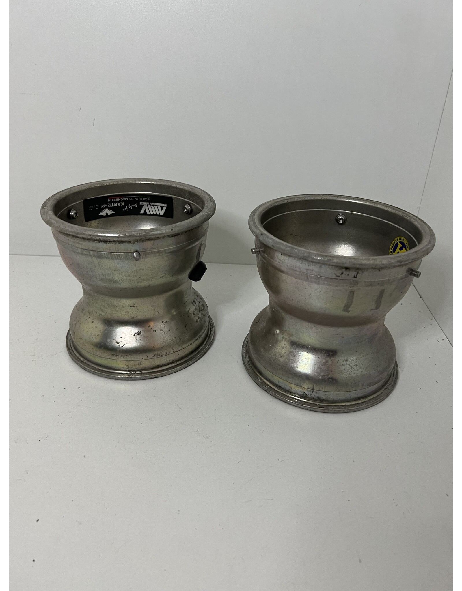 Gebruikt Kart Republic magnesium voorvelgen set 132MM / Steek 69MM