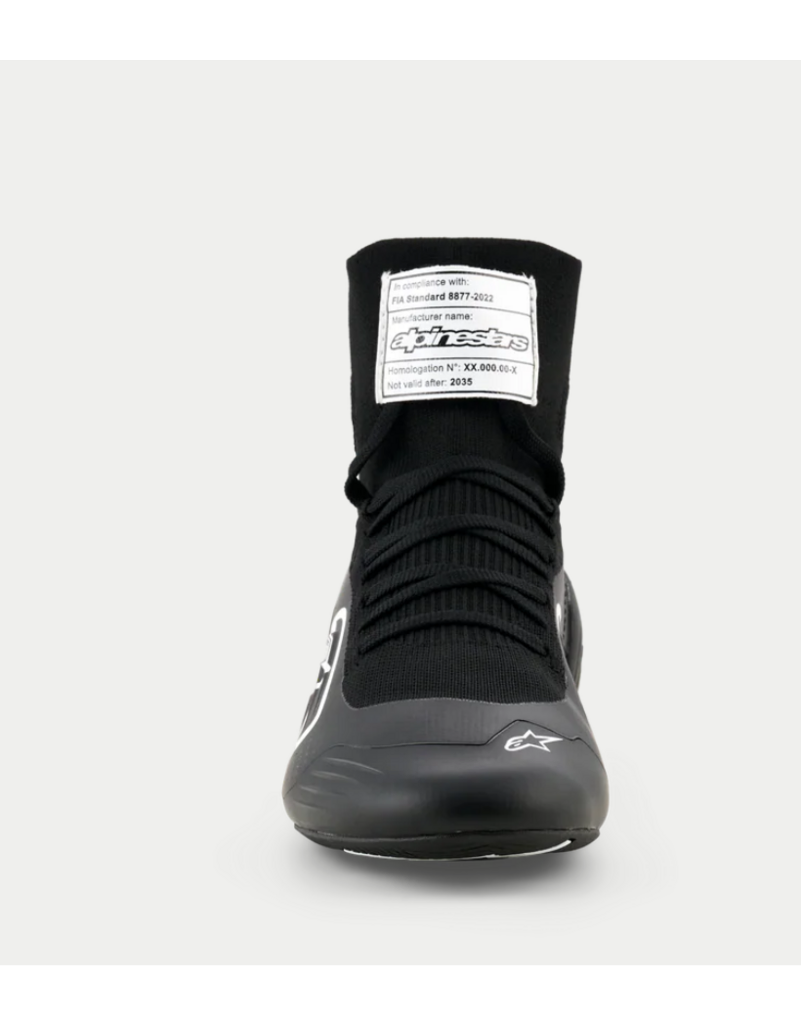 Alpinestars Alpinestars Supertech K Fia kartschoenen Zwart / Wit