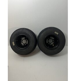 Top Kart voorvelgen 130MM met Le cont option banden erom