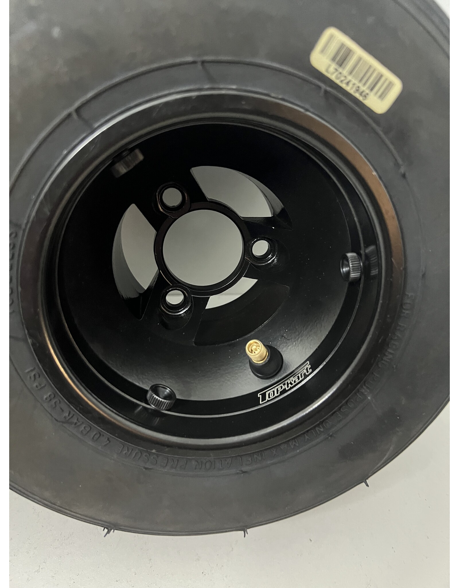 Top Kart 130MM Front rims with Le cont tires mounted