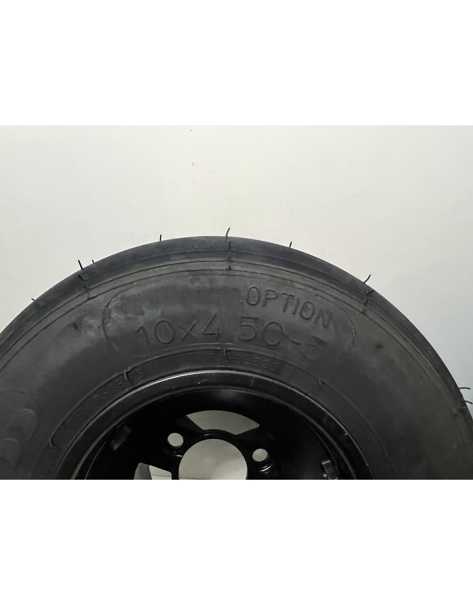 Top Kart 130MM Front rims with Le cont tires mounted