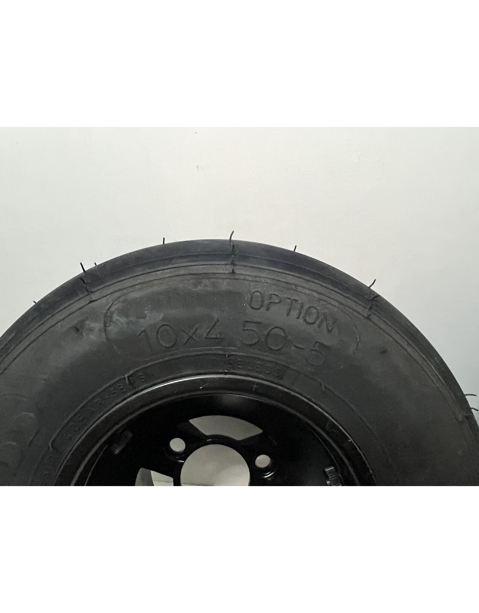 Top Kart voorvelgen 130MM met Le cont option banden erom