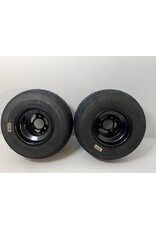Top Kart 130MM Front rims with Le cont tires mounted