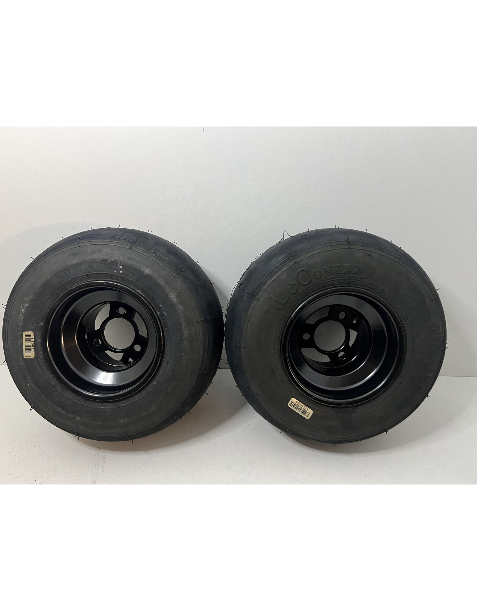 Top Kart 130MM Front rims with Le cont tires mounted
