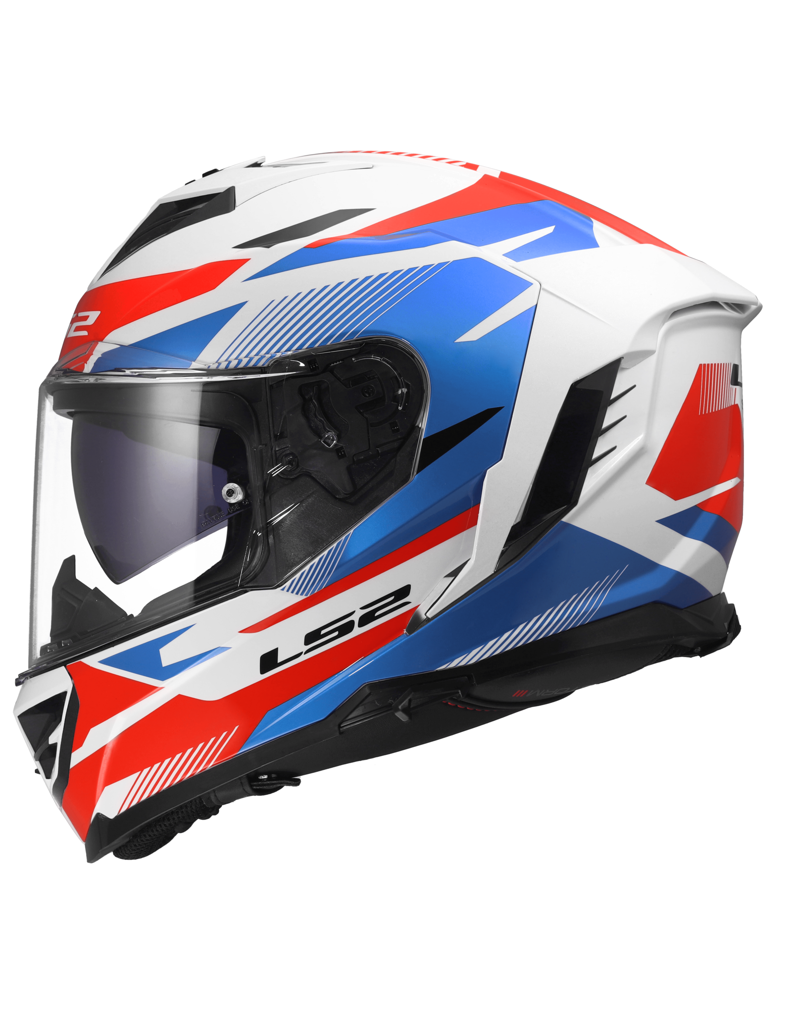 LS2 LS2 FF818 Storm III Komai Wit / Blauw / Rood