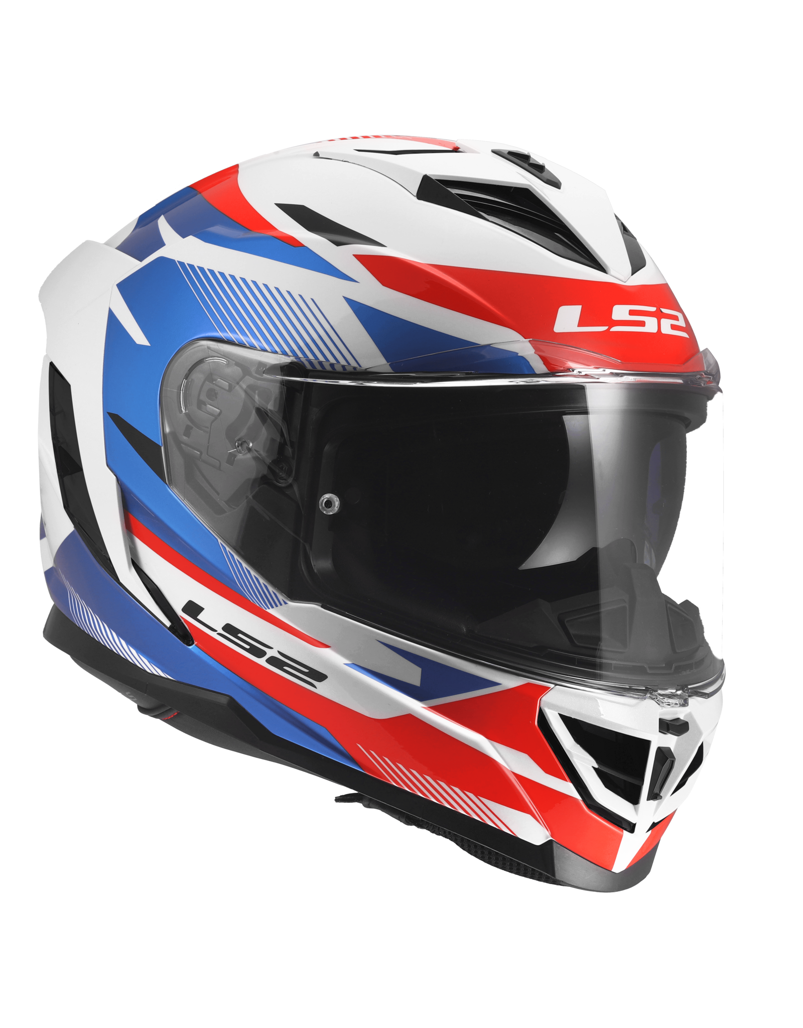 LS2 LS2 FF818 Storm III Komai Wit / Blauw / Rood