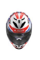 LS2 LS2 FF818 Storm III Komai Wit / Blauw / Rood