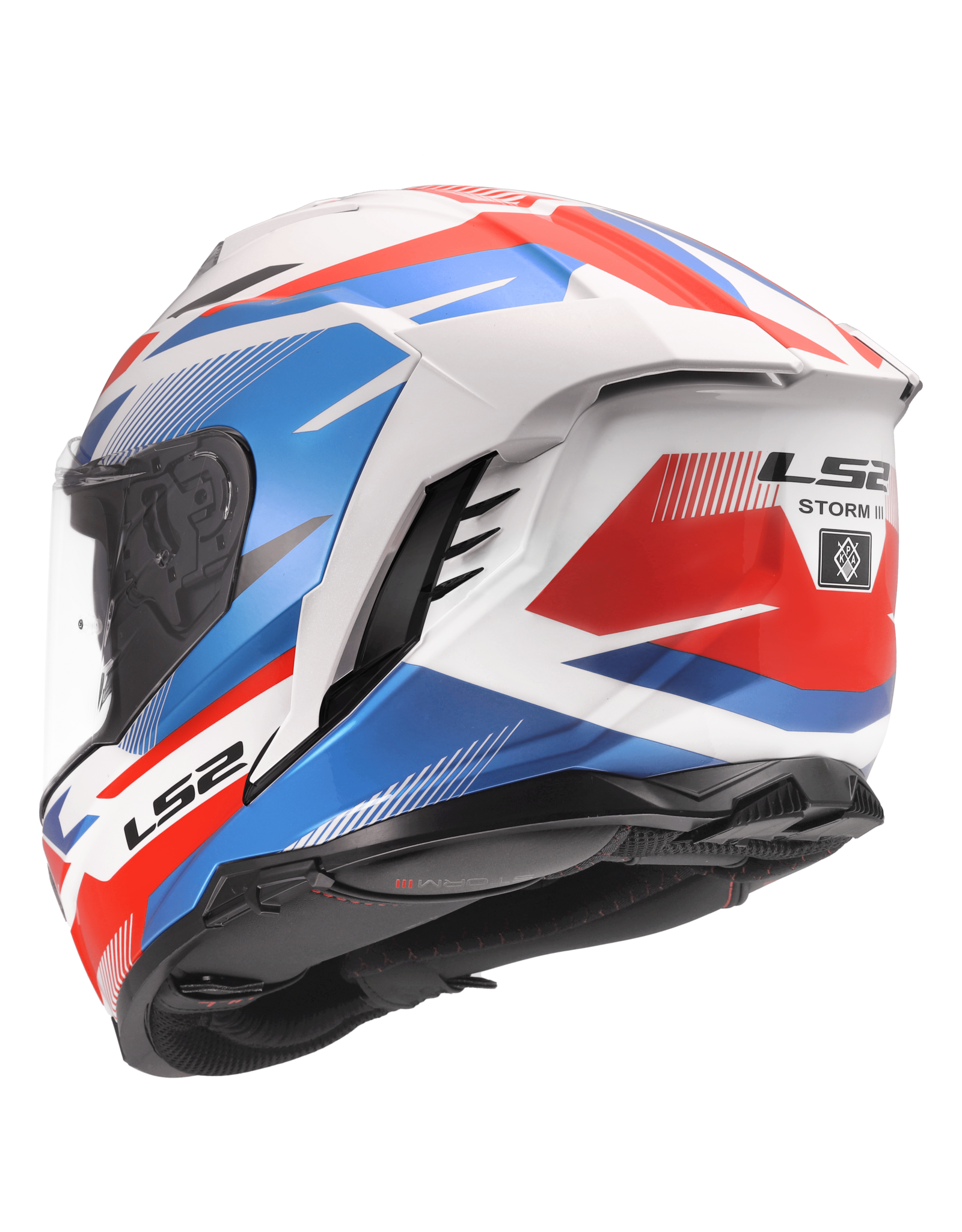 LS2 LS2 FF818 Storm III Komai White / Blue / Red