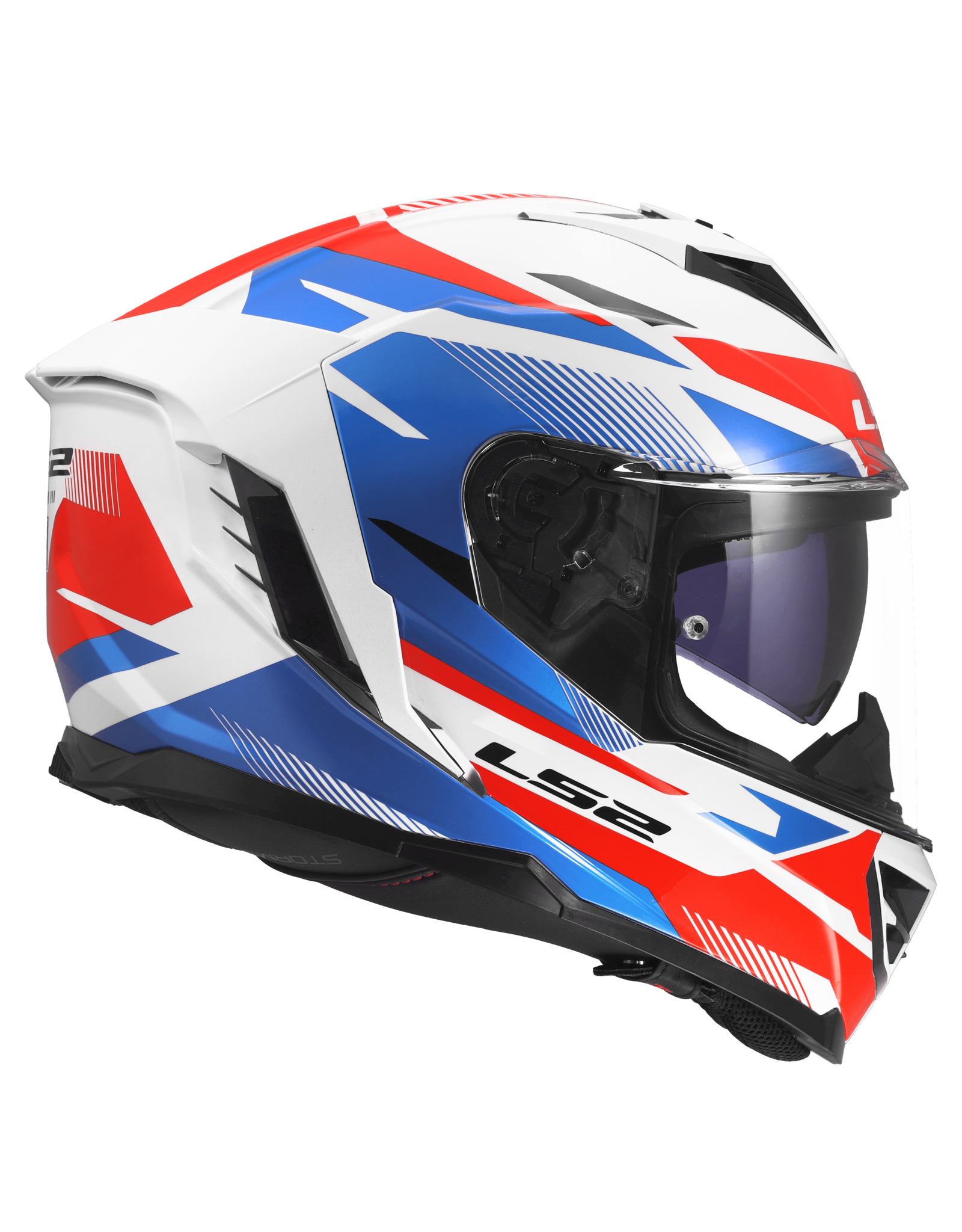 LS2 LS2 FF818 Storm III Komai White / Blue / Red