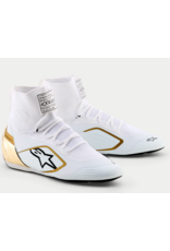 Alpinestars Alpinestars Supertech K Fia kartschoenen Wit / Zwart / Goud