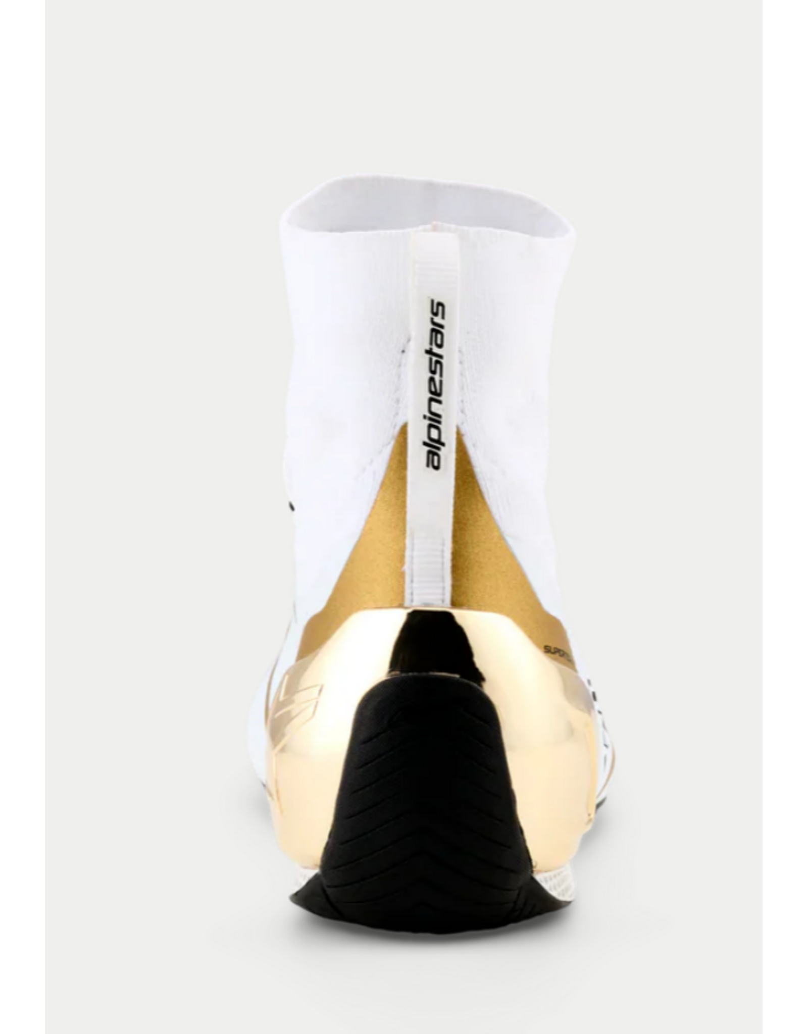 Alpinestars Alpinestars Supertech K Fia kartschoenen Wit / Zwart / Goud