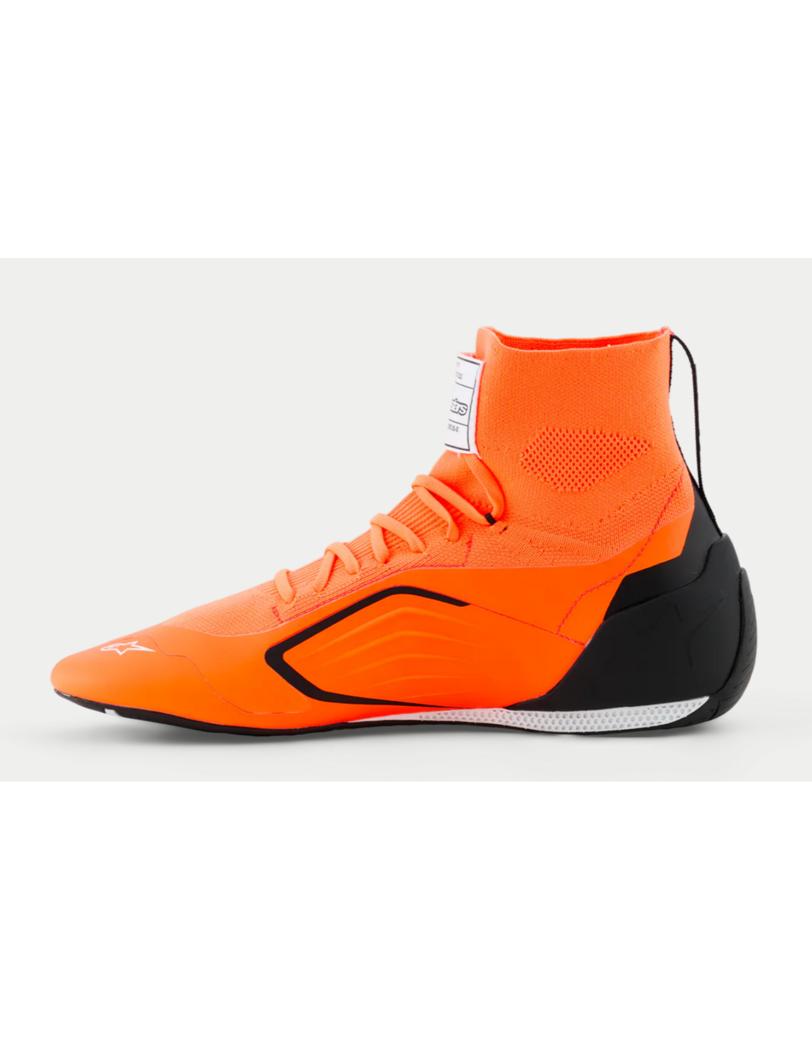 Alpinestars Alpinestars Supertech K Fia kartschoenen Fluor Oranje / Zwart