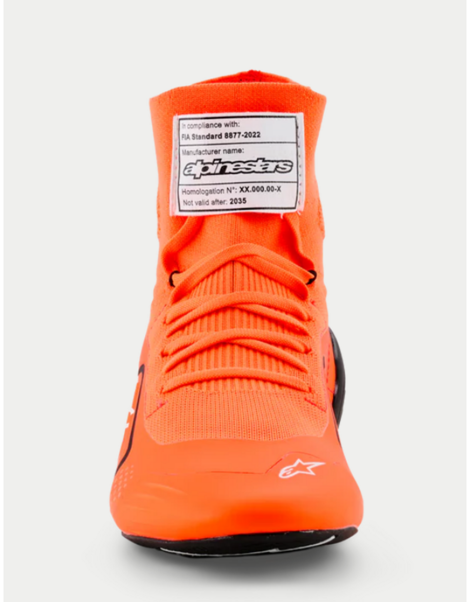 Alpinestars Alpinestars Supertech K Fia Karting shoes Fluo Orange / Black