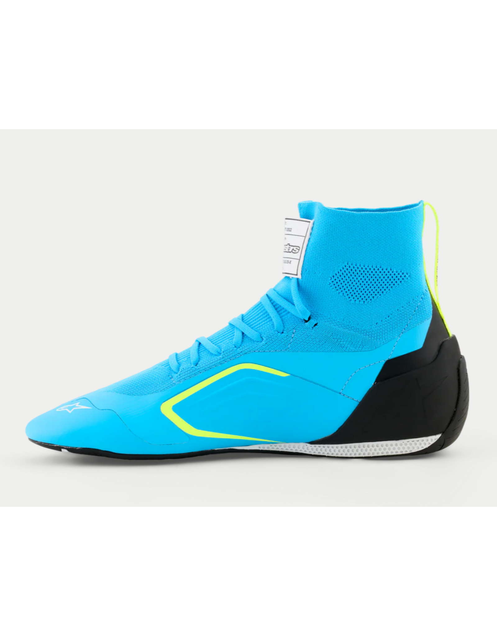 Alpinestars Alpinestars Supertech K Fia kartschoenen Licht Blauw / Fluor Geel