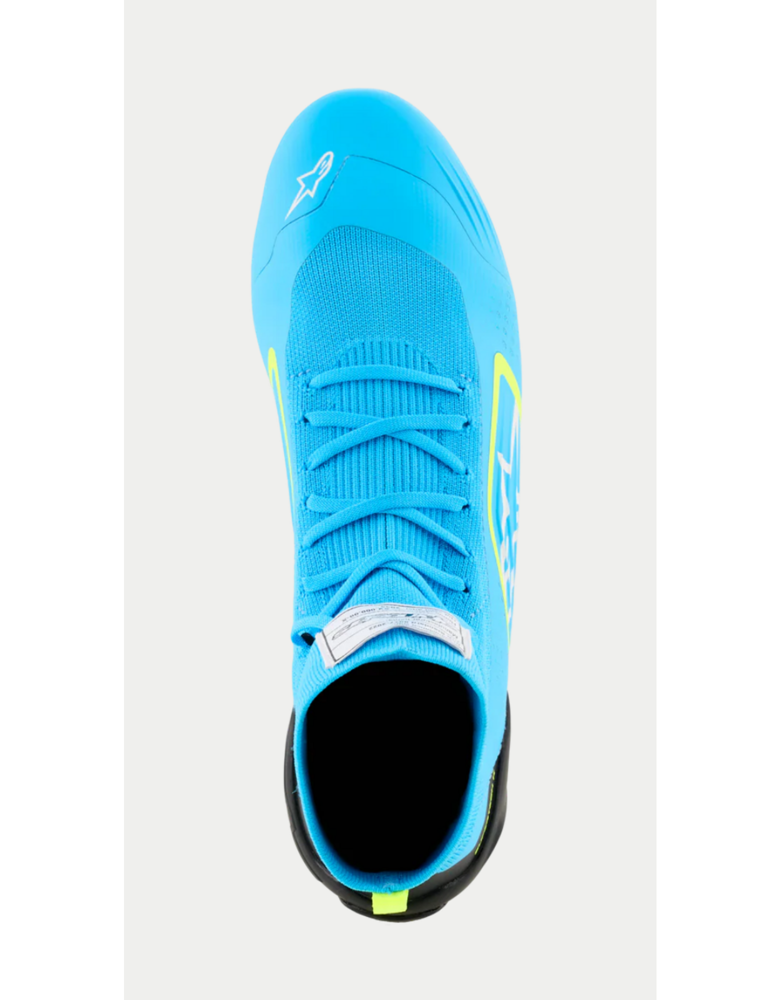 Alpinestars Alpinestars Supertech K Fia Karting shoes Light Blue / Fluo Yellow