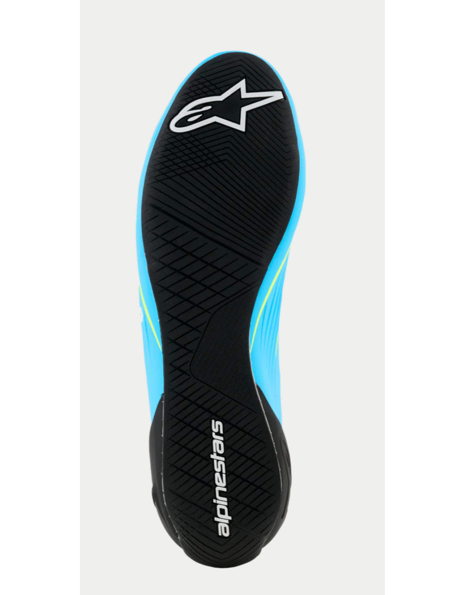 Alpinestars Alpinestars Supertech K Fia Karting shoes Light Blue / Fluo Yellow