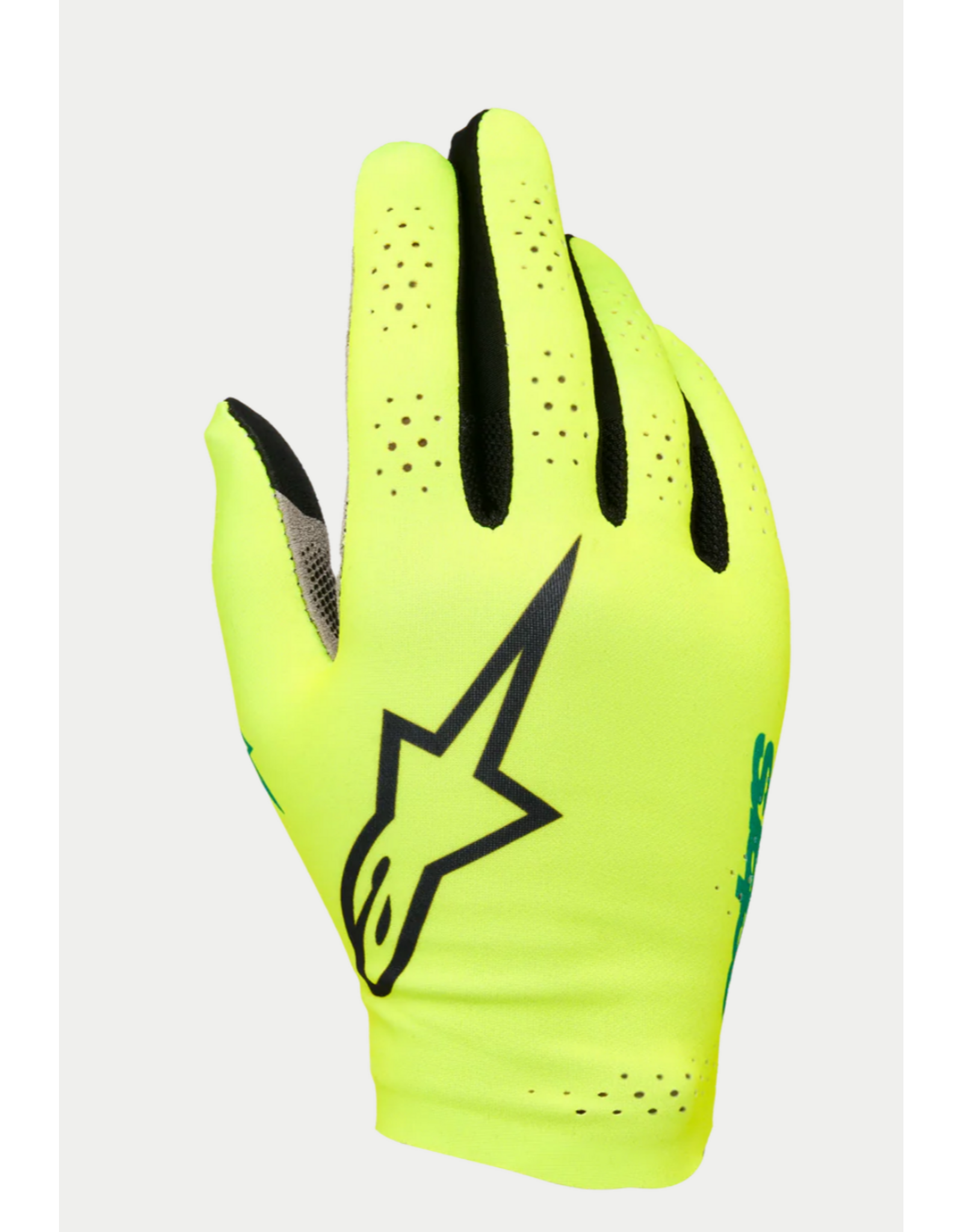 Alpinestars Alpinestars Sim racing handschoenen Graphic 1 SAFETY YELLOW BLACK TURQUOISE