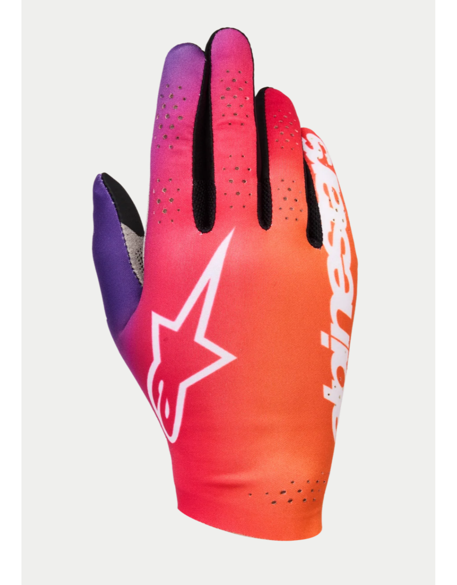 Alpinestars Alpinestars Sim racing gloves Graphic 2 ORANGE NEON PURPLE WHITE