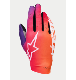 Alpinestars Alpinestars Sim racing handschoenen Graphic 2 Oranje / Neon Paars / Wit
