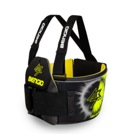 Bengio Bengio AB7 Lady / dames ribprotector FIA 8870-2018 keuring zwart /Fluo geel