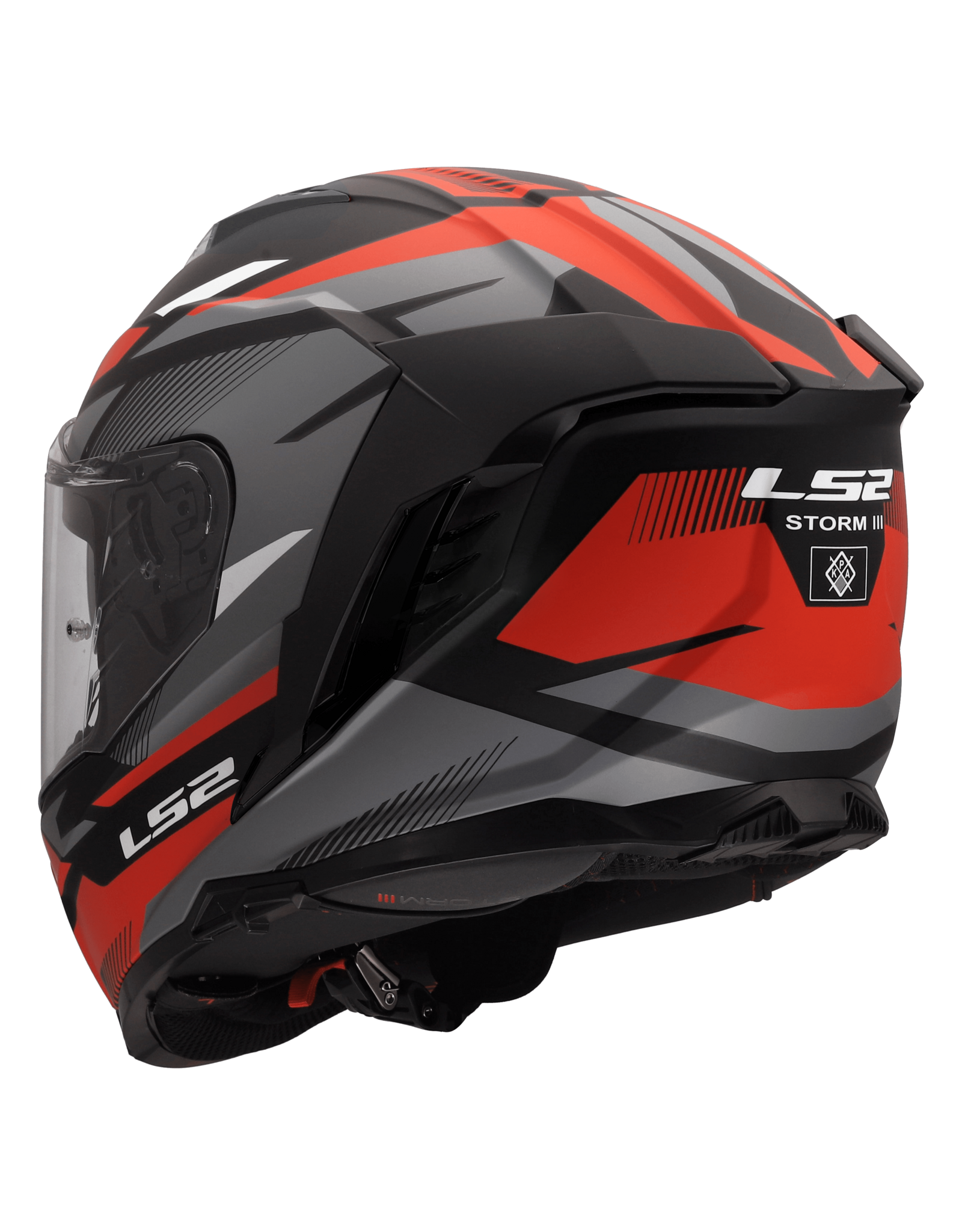LS2 LS2 FF818 Storm III Komai Black / Red