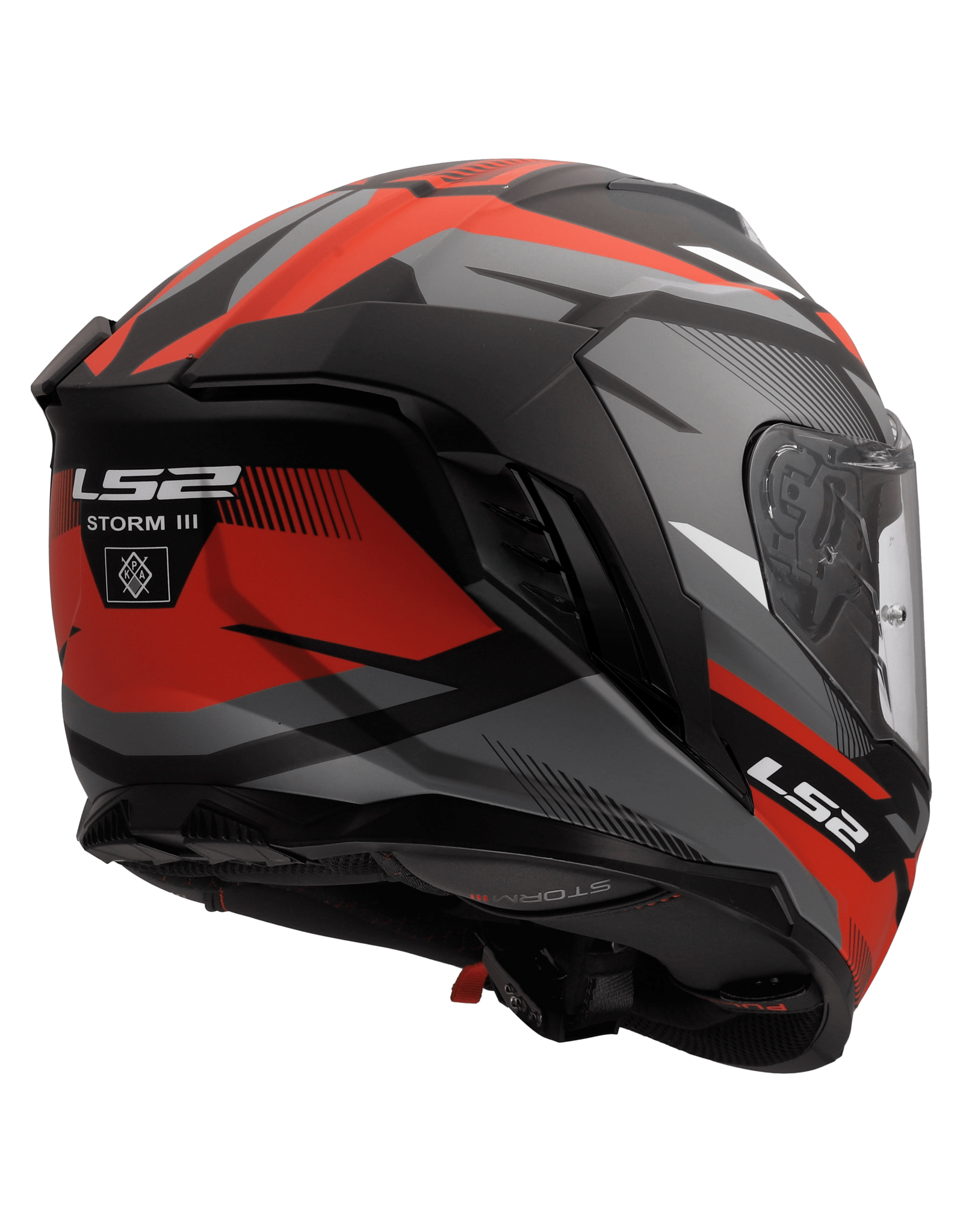 LS2 LS2 FF818 Storm III Komai Zwart / Rood