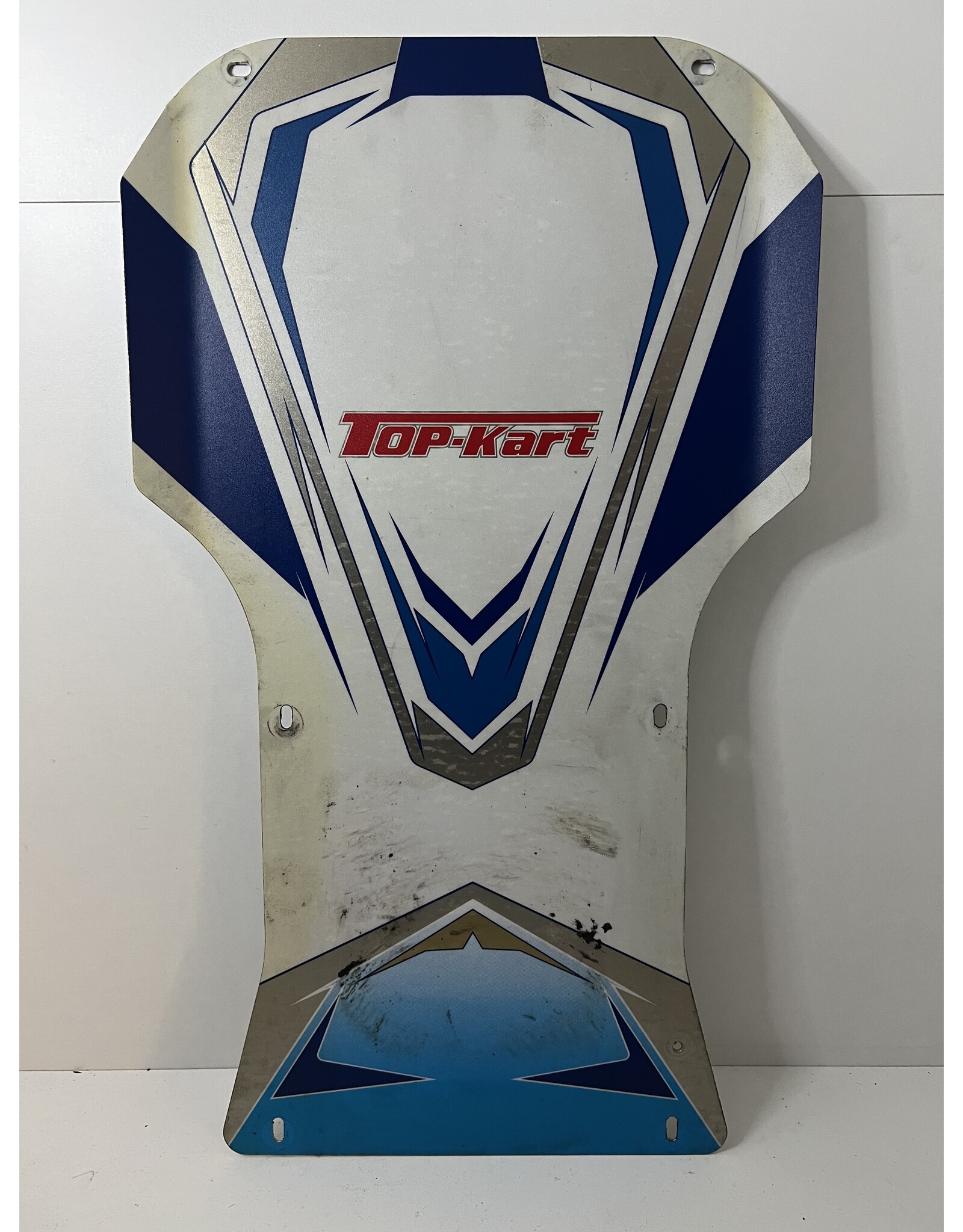 Gebruikt Top Kart Bullett bodemplaat met sticker