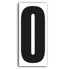 Xline Xline Sticky number White/ black 160x70MM