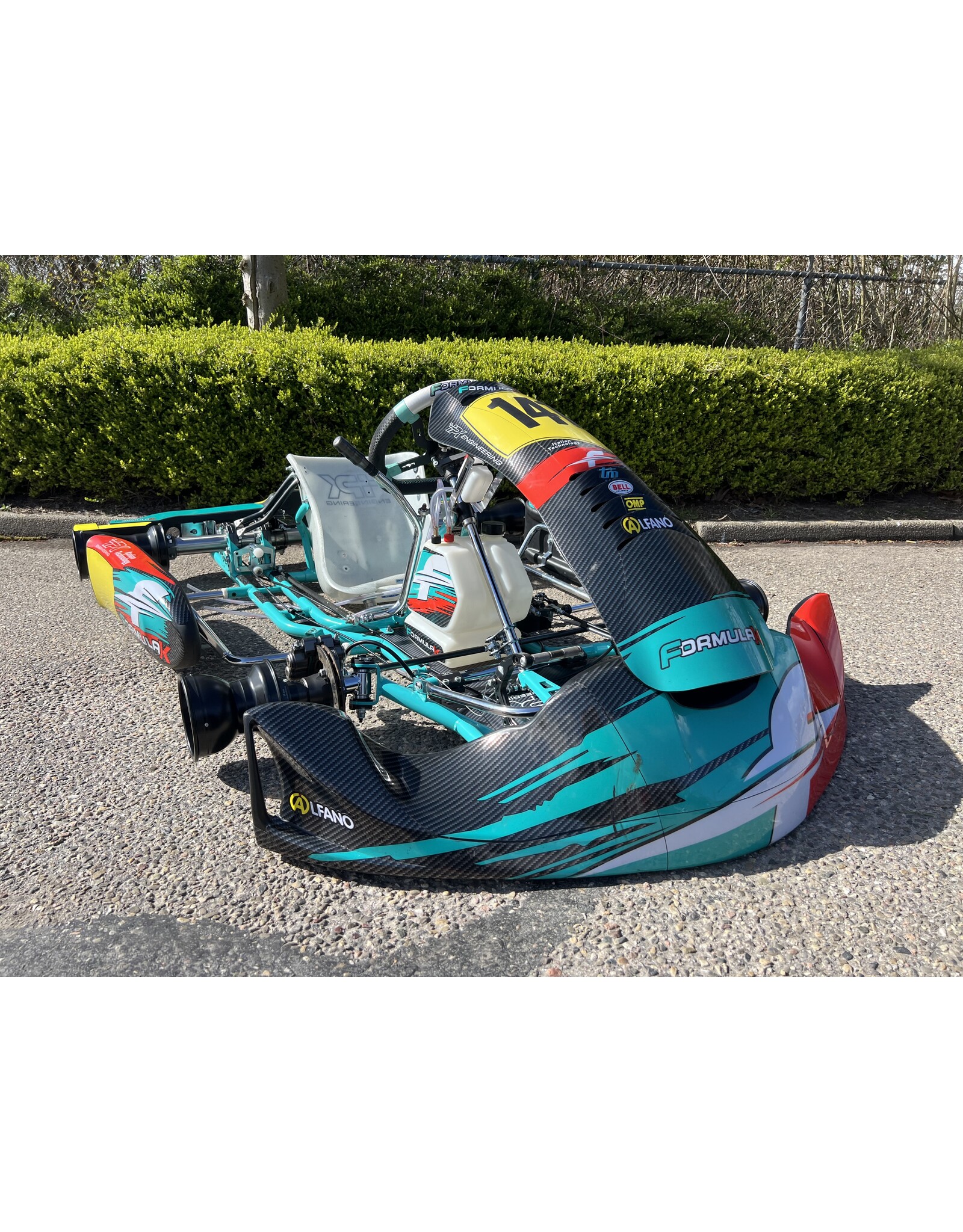 Gebruikte Formula K KZ schakel rollend chassis - Dragon EVO 3 - 2026