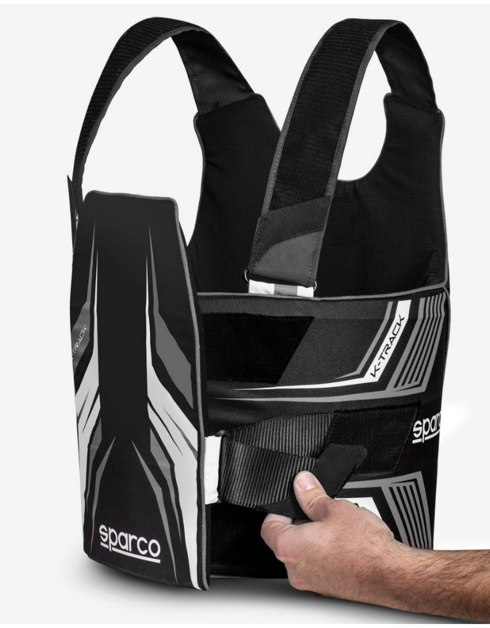 Sparco Sparco K-Track FIA 8870-2018 body protector black / white